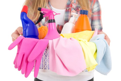 Inspection and spot treatment for fabric stain removal in SE27