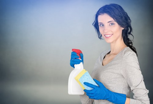 Cleaning equipment prepared for a commercial property in SE27